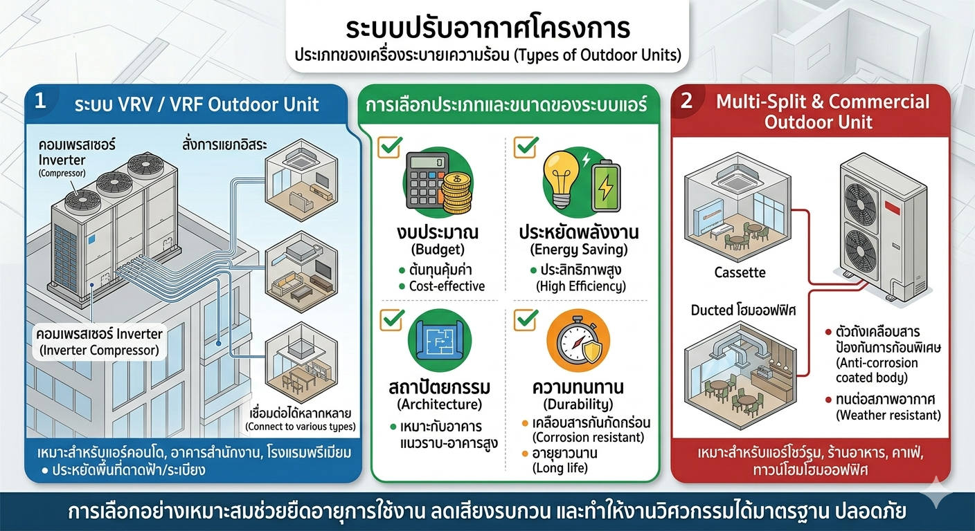 Type of Air Conditioning Units